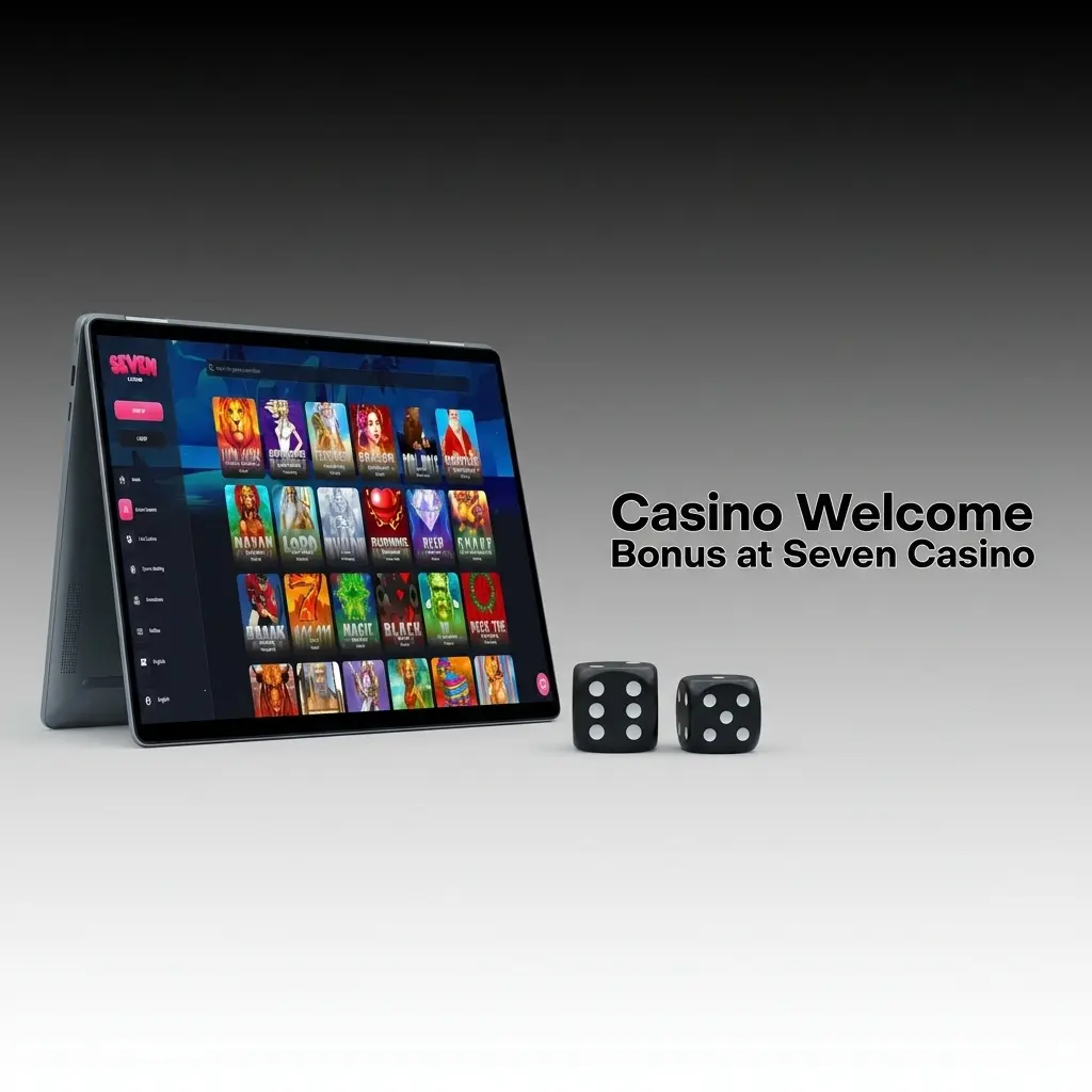 Seven Casino welcome bonus offer up to 450% and £6,500 for new UK players across qualifying first deposits